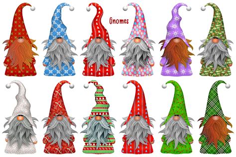 Free Printable Christmas Gnomes